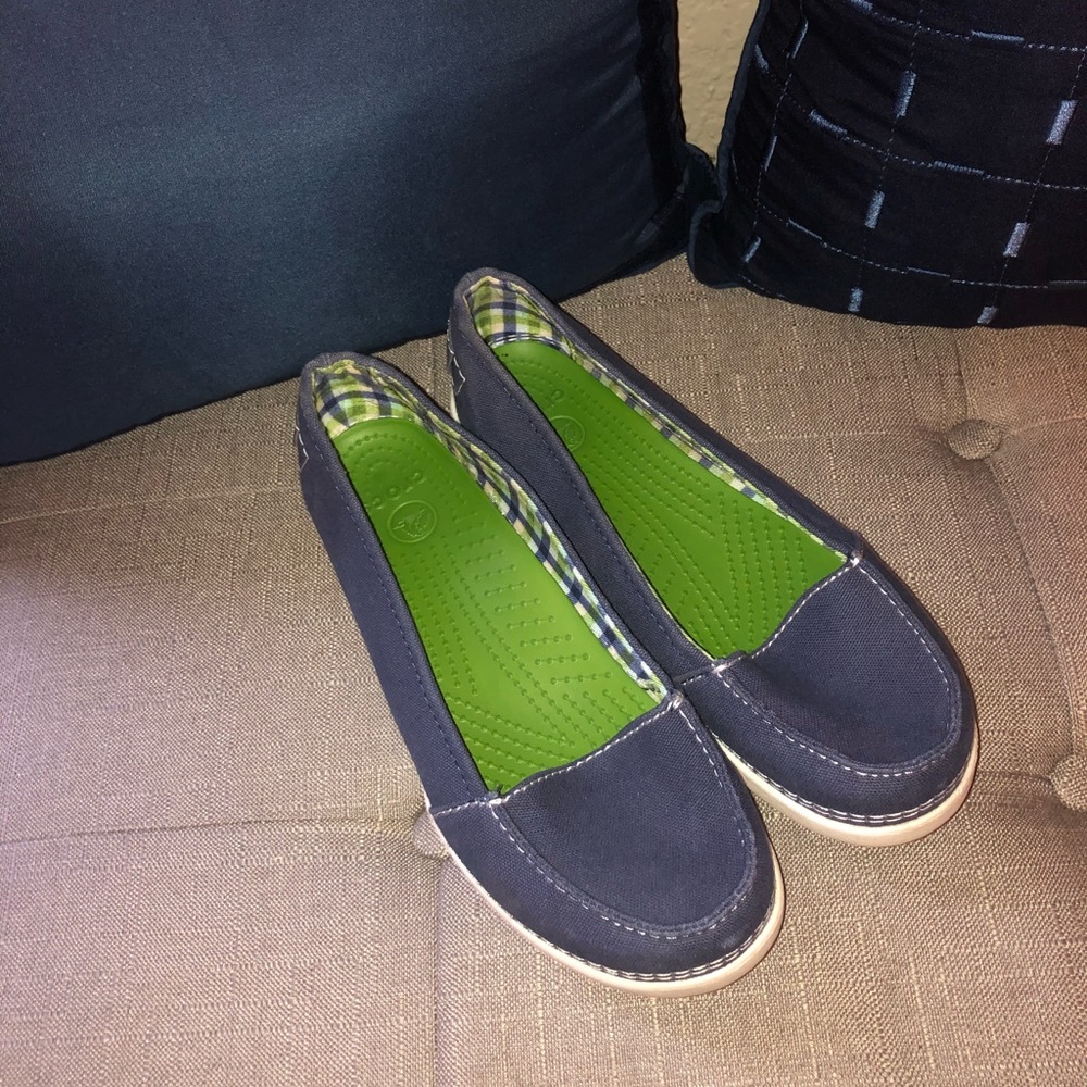 Crocs boat shoes